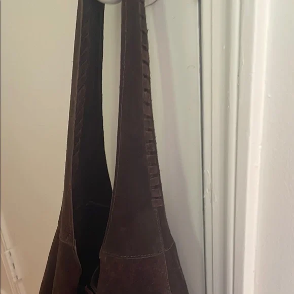 Haute Hippie Rich Brown Suede Bag - Picture 3 of 11